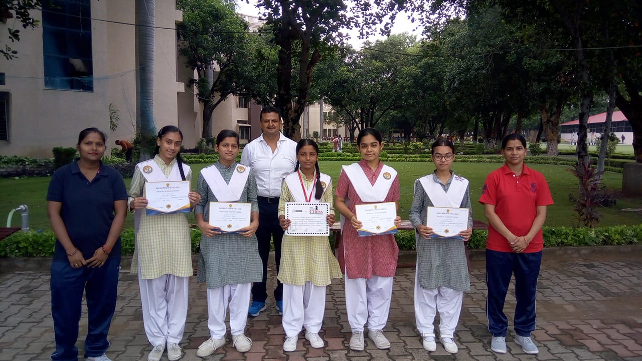 Inter House Badminton Competition Classes VI to XII (Girls)